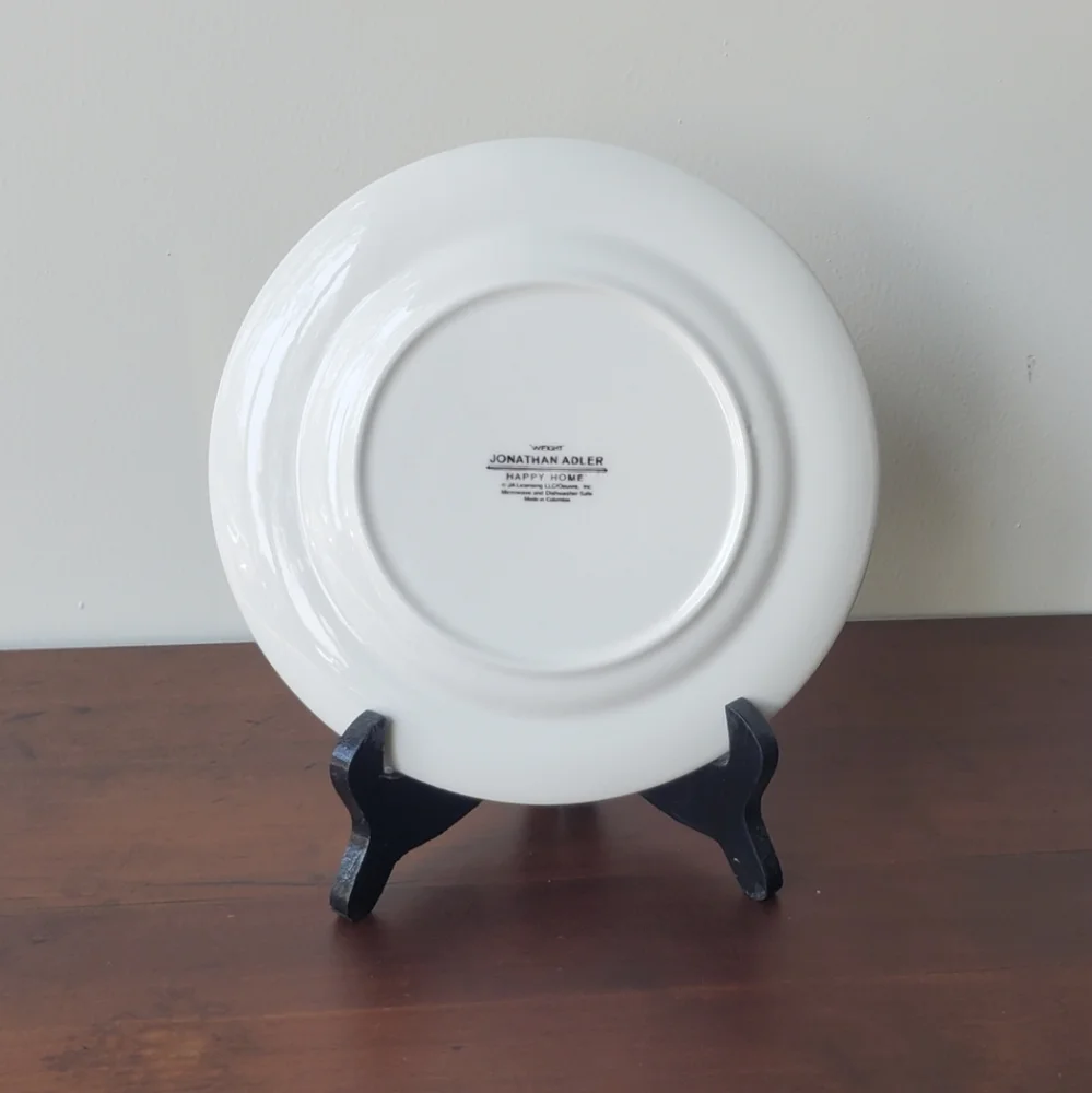 Jonathan Adler Happy Home Set of 4 Plates
